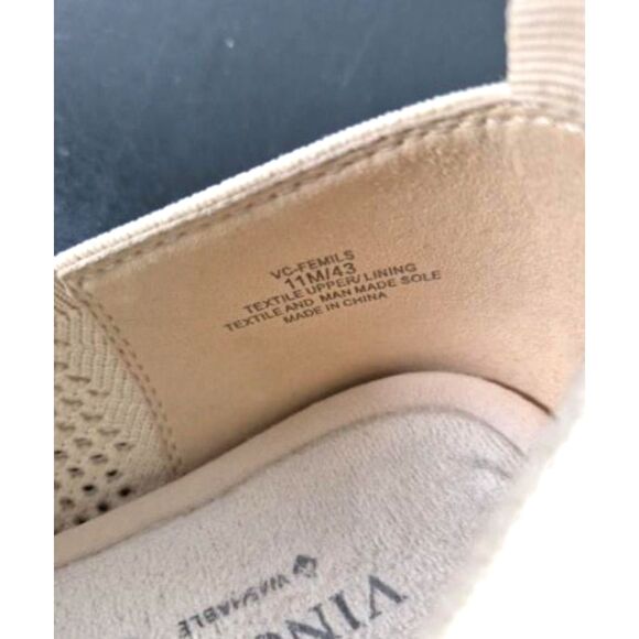 Vince Camuto Women's Beige and Black Ballet Flats, Size 11M - Picture 7 of 7